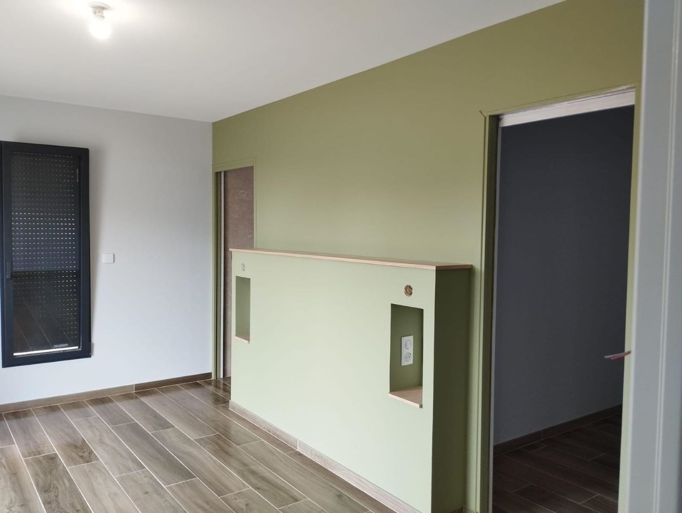 Tête de lit sur mesure - Plâtrerie Xavier Dumareau Brionnais